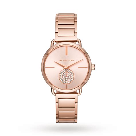 Michael Kors Portia Rose Dial Rose Gold